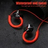3.5mm Ear Hanging Sport Earphone 1.25m Ear Hook Wired Headphone for iPhone Samsung MP3 Smartphone In-Ear Headsets with Built-in 3