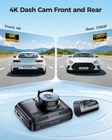 AZDOME Dash Cam GS63H Pro 4K+1080P Dual-channel Record 2.4'' IPS Screen GPS WiFi 6 APP 130° FOV Car DVR 24H Parking Monitor 2