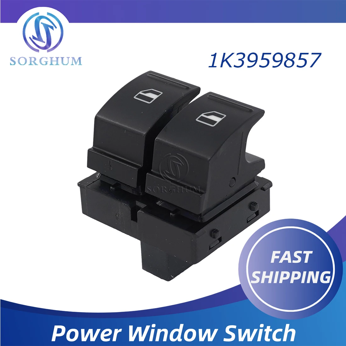 Sorghum Auto Elektrische Fenster Control Schalter 1K3959857 2K3959857A 1K3959857A Für Volkswagen Caddy 2K Jetta EOS Golf MK5 Passat B6