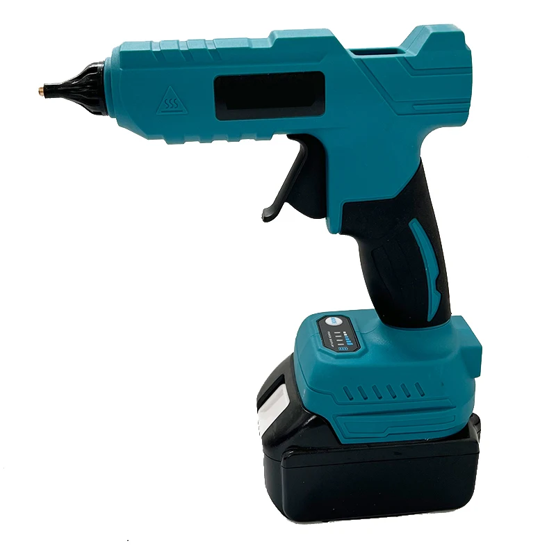 Fit Makita Electric Hot Melt Glue Gun with 18V Li-ion Battery DIY Adhesive Gun f