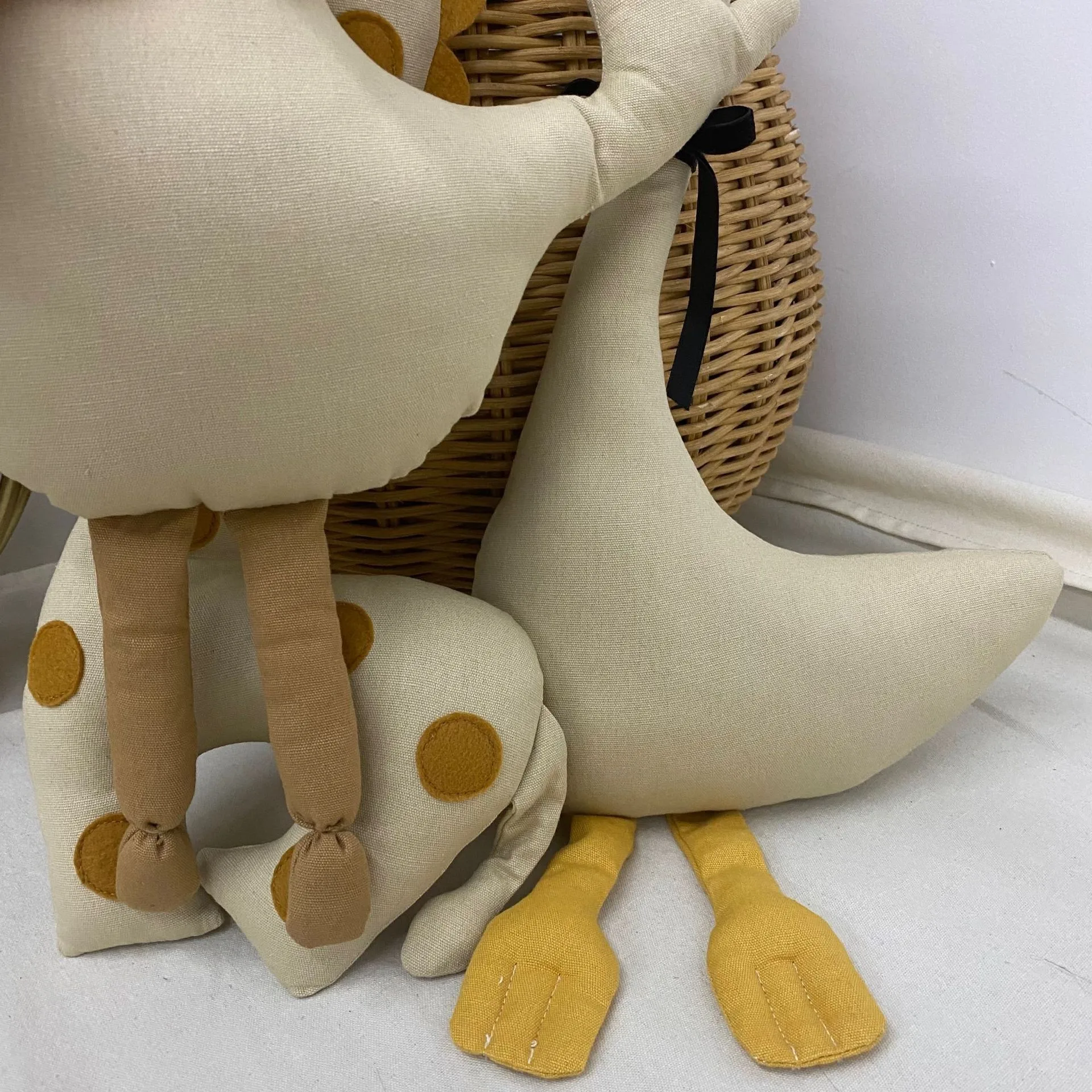 Instagram Baby Giraffe Doll Canvas Toy Doll Children's Baby Comfort Doll Comfort Pillow PP Cotton 6