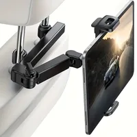 Universal Car Headrest Tablet Mount for IPads, and Cell Phones - Hands-Free Entertainment for Backseat Passengers