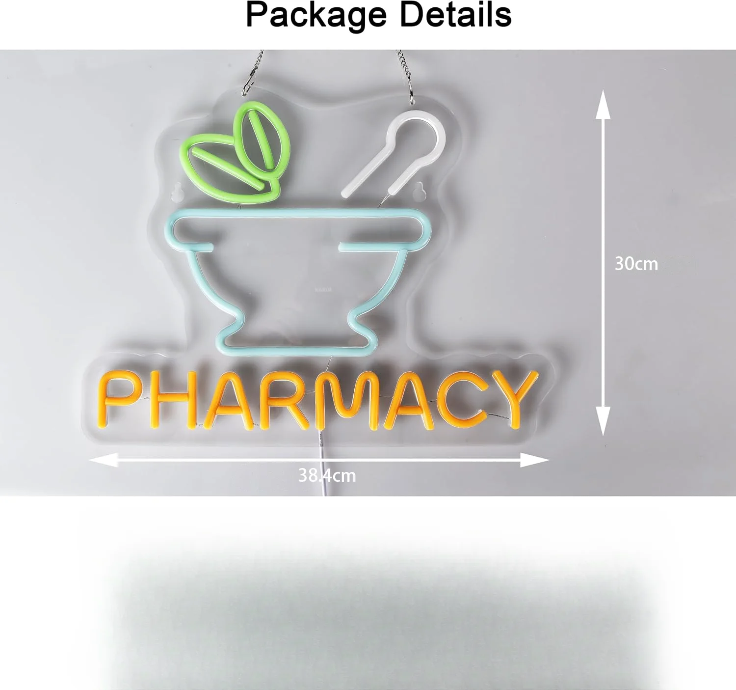 Pharmacy Neon Sign Led Neon Lights for Business Medicine Shop Wall Decor Ultra Bright Dimmable Billboard Grand Opening Gift
