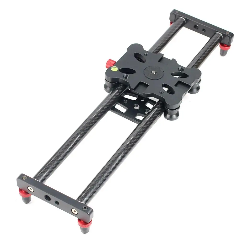 40CM Carbon Fiber Camera Track Slider for Canon Nikon Sony DSLR Smartphone Lightweight Smooth Video Stabilizer Rail