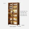 Japanese Minimalist Kitchen Cabinets for Home Kitchen Furniture Storage Cabinet Floor Multi-purpose Living Room Storage Cabinets 6