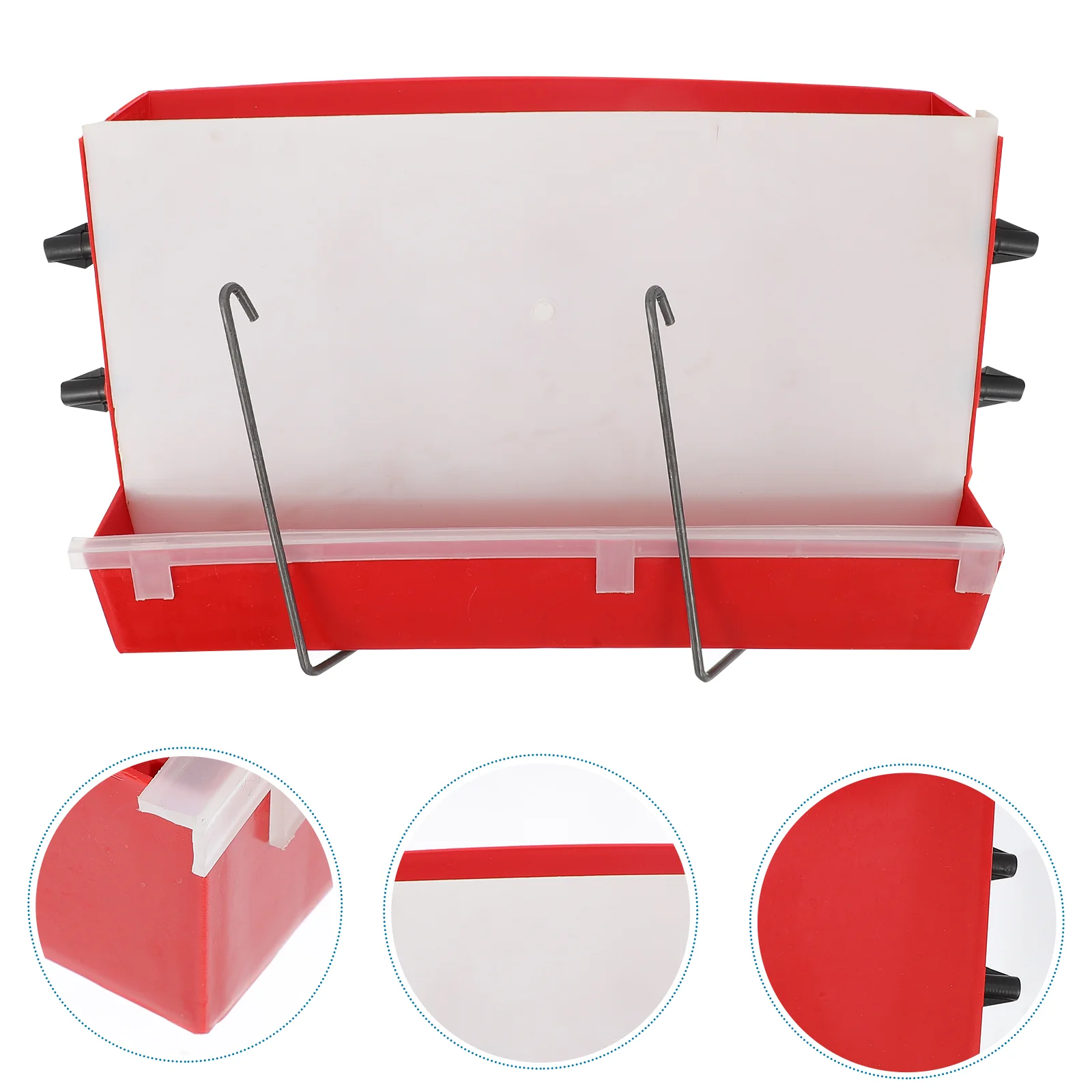 

Automatic Feeding Box Feeder Quail Tool Hummingbird Feeders Cage Supply Container Convenient Poultry