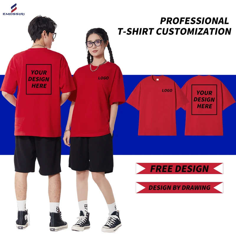 Women t shirt Men t shirt 100% Cotton T-shirt 180g Mens Multiple color Round neck T-shirt Breathable Gym Fitness training T-shirt Women