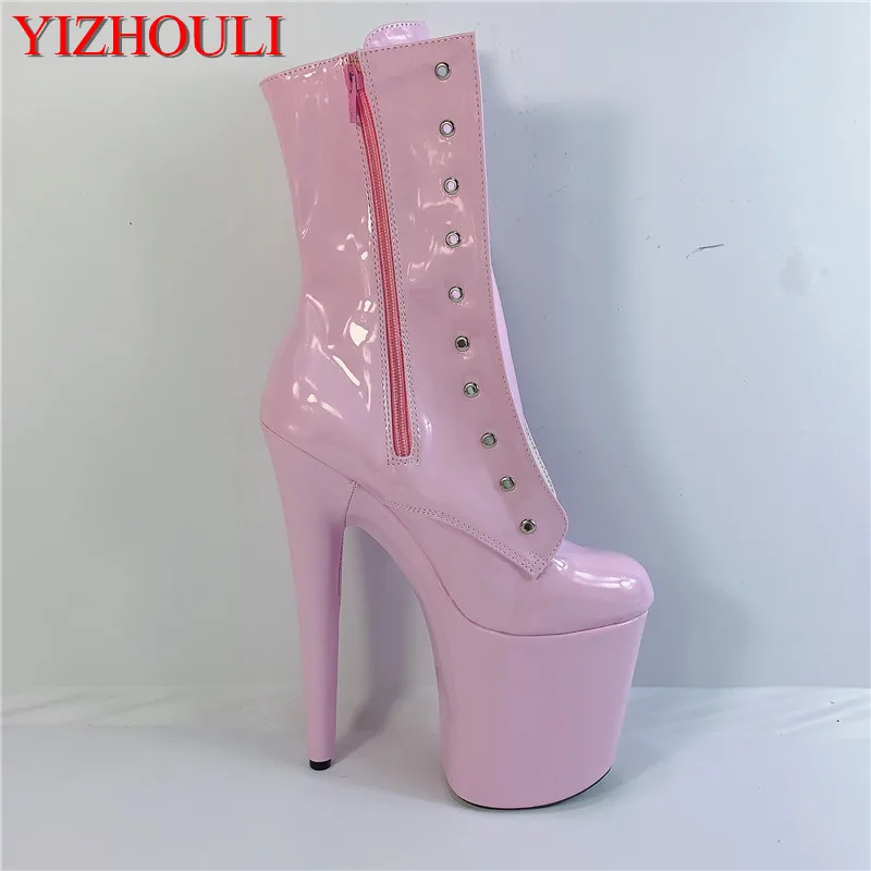 

20cm stilettos, multi-colour options, 8-inch pole dancing boots, party stage and high-heeled ankle dance shoes