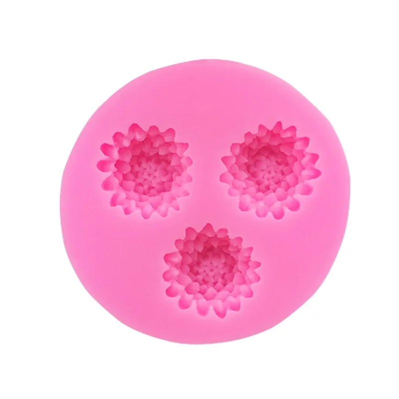

Dahlia-silicone cake mold, sugarcraft, chocolate, cupcake, resin tools, fondant decoration tools