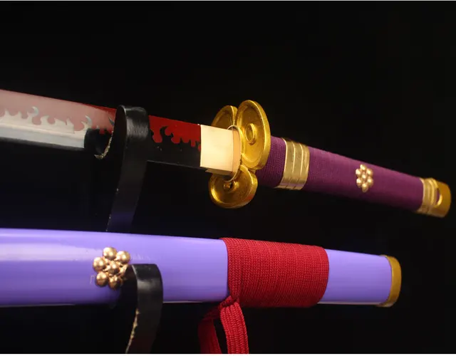 Handmade Anime Katana One Piece Roronoa Zoro's Enma Sword 1045 High Ca –  BoxKatana