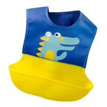 

Baby Eating Bibs Rice Pocket Waterproof Children's Bibs Baby Saliva Towel Silicone Meal Feeding Baby Accessories Burp Cloth