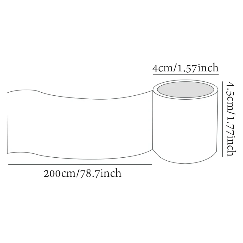 6가지 스타일 1롤/팩 내추럴 힐링 시리즈 PET 테이프 DIY 핸드북, 안경, 머그컵, 달력 장