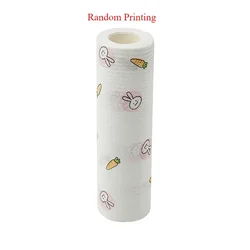 Eco - Friendly Reusable Kitchen and Cleaning Towels - Multi - Use, Durable, and Sustainable Cloths - 25x25cm - 40 sheets (Random Printing)