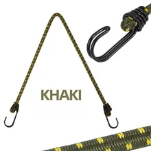  60/120cm Bungee Cord Elastic Band High Elasticity Rubber Outdoor Camping Luggage Tent Assembly Hiking Accessories Tying Rope 