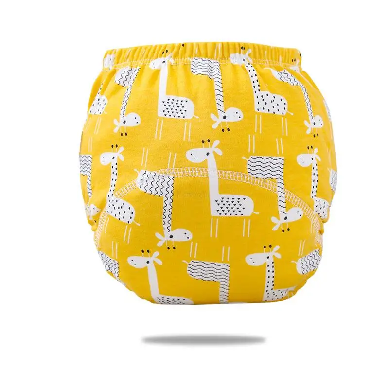 New Baby Diapers Reusable Training Pants Toddler Kid Washable 6 Layer Waterproof Cotton Cloth Nappy Underwear bebe Shorts