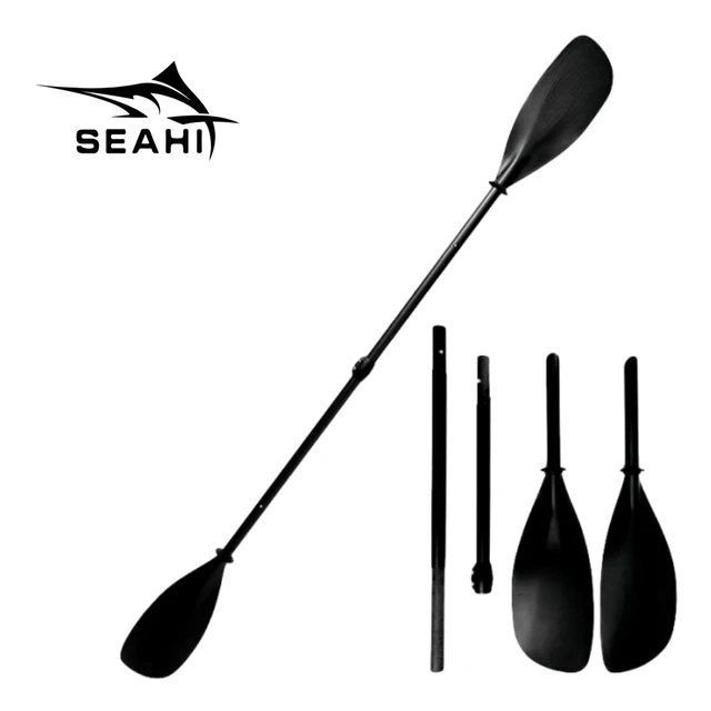 4 Section Kayak Paddle 3K Carbon Fiber Double Paddle Carbon Fiber Rod Kayak  Surfboard Accessories Rowing Tools Boat Oars - AliExpress
