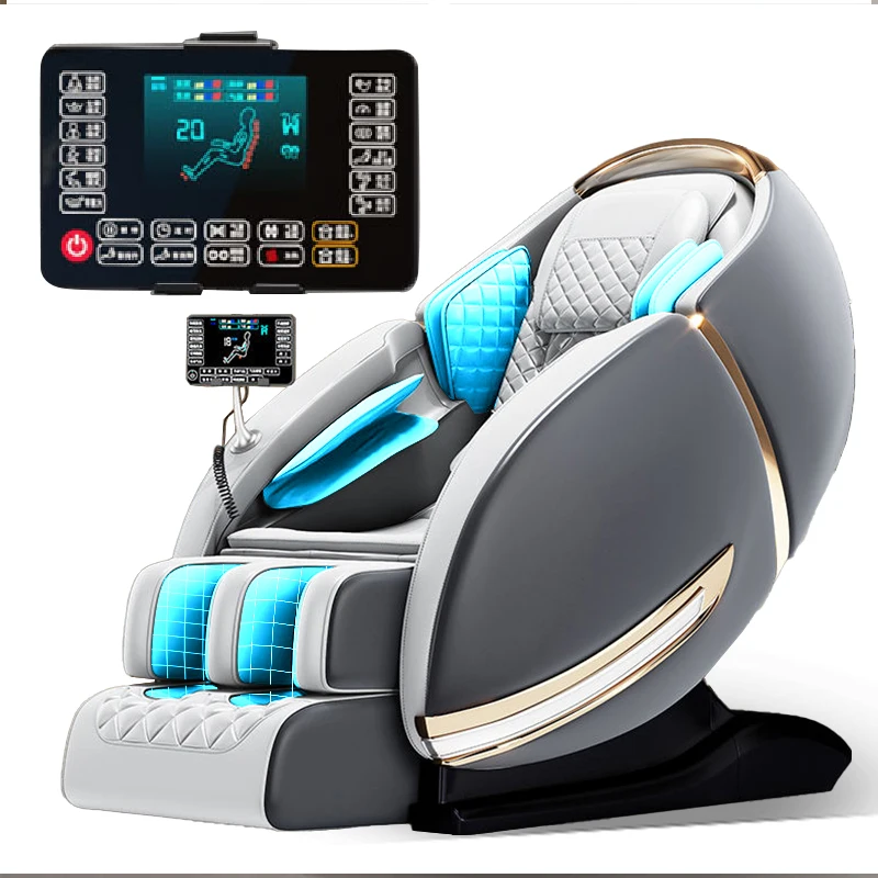 2 Year Warranty 4D SL Airbag Zero Gravity full body Massage Chair Home 3D Office Foot Roller Shiatsu Office Chair Massage Sofa 6