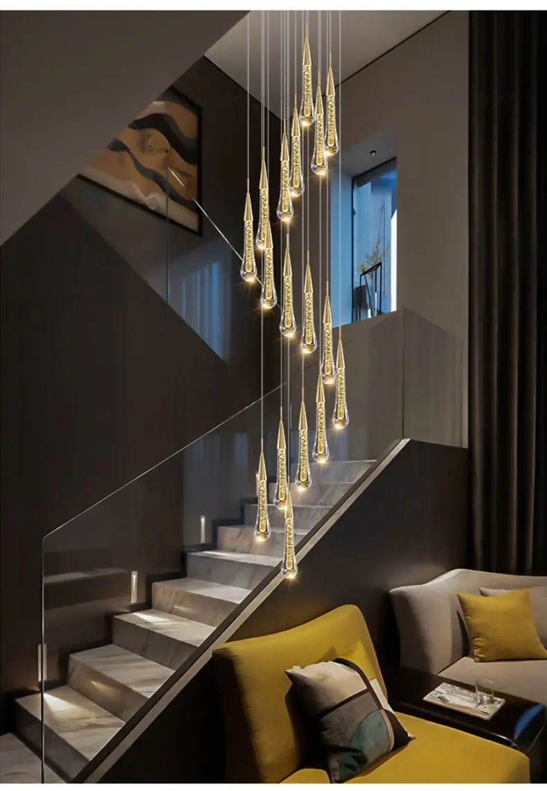 Gold Drop Design, Long Villa Lobby Hanging