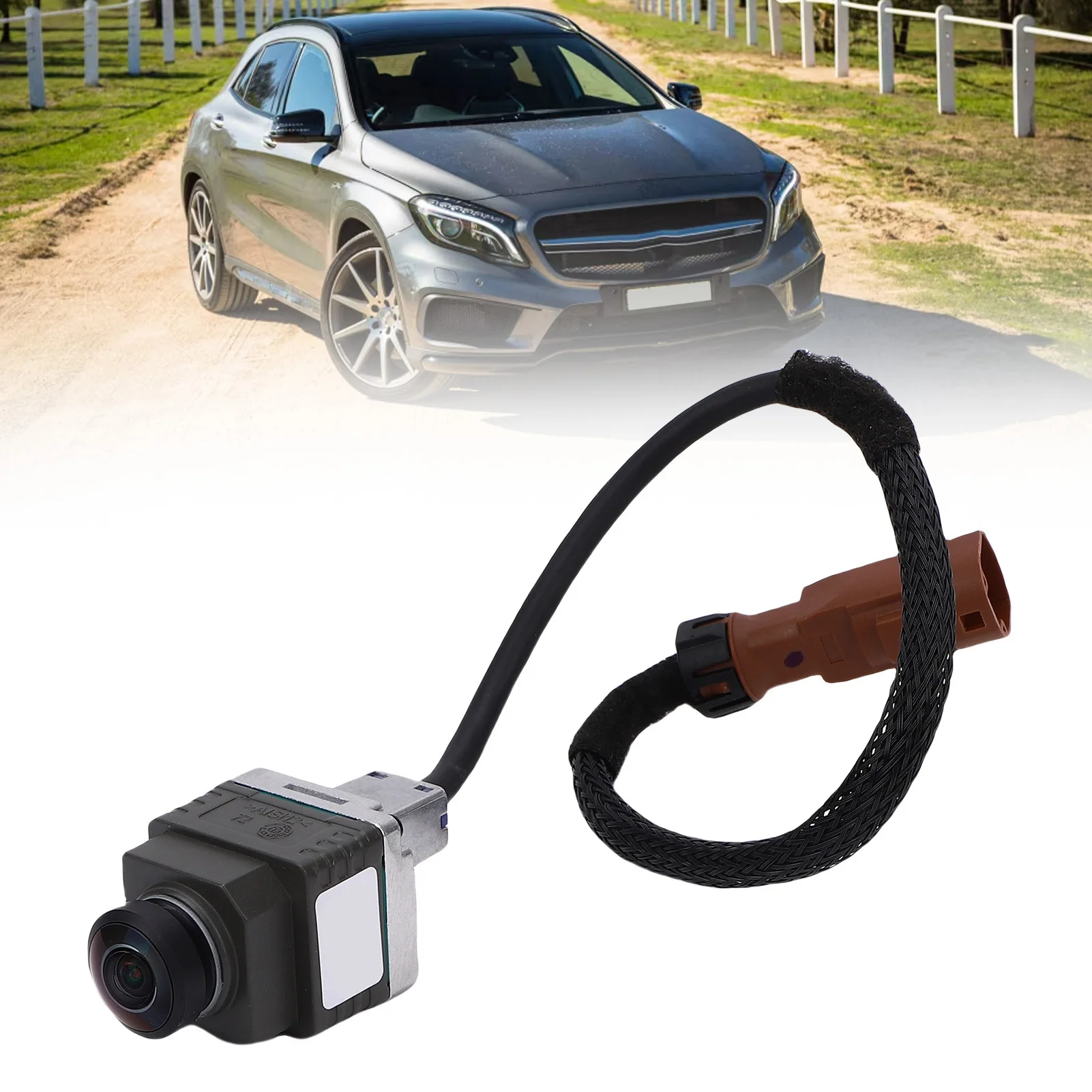 360 Degree Surround View Front View Camera A0009050806 Wide Angle Safe Parking Replacement for C-Class W205 2015-2021