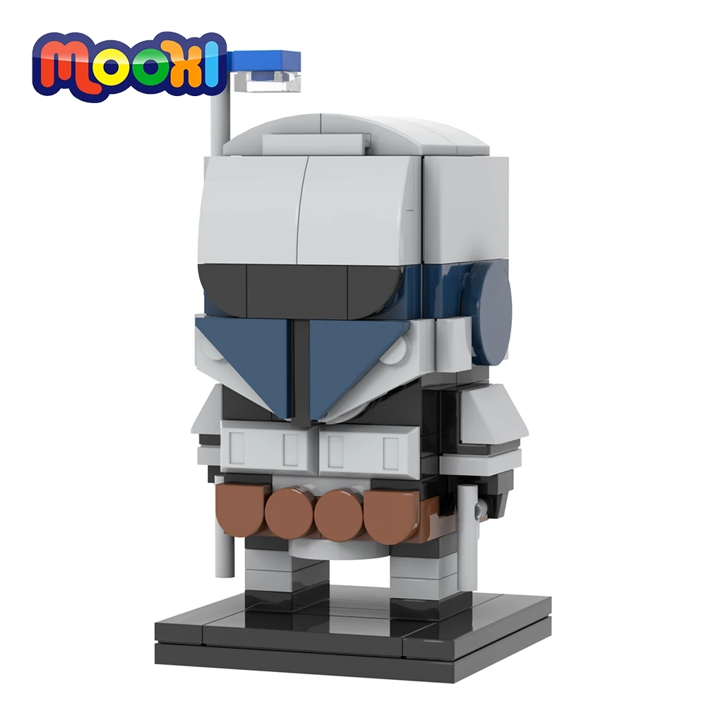 MOOXI Movie Series 144Pcs MOC Bricks Figures BrickHeadsed Building ...