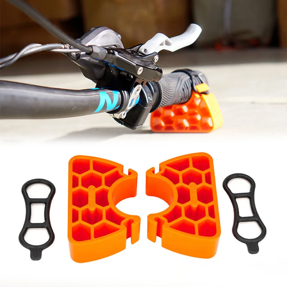 Supporto Per Manubrio Bici Portatile A Sgancio Rapido: Cavalletto Di Riparazione Salvaspazio Per Mountain Bike E Bici Da Strada (Diametro Manubrio 29-34 Mm)