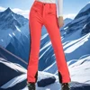 2025 New Ski Pants for Women Waterproof Warm Snow Trousers Outdoor Sport High Elasticity Clothes Winter Alpine Skiing Slim Pants 1