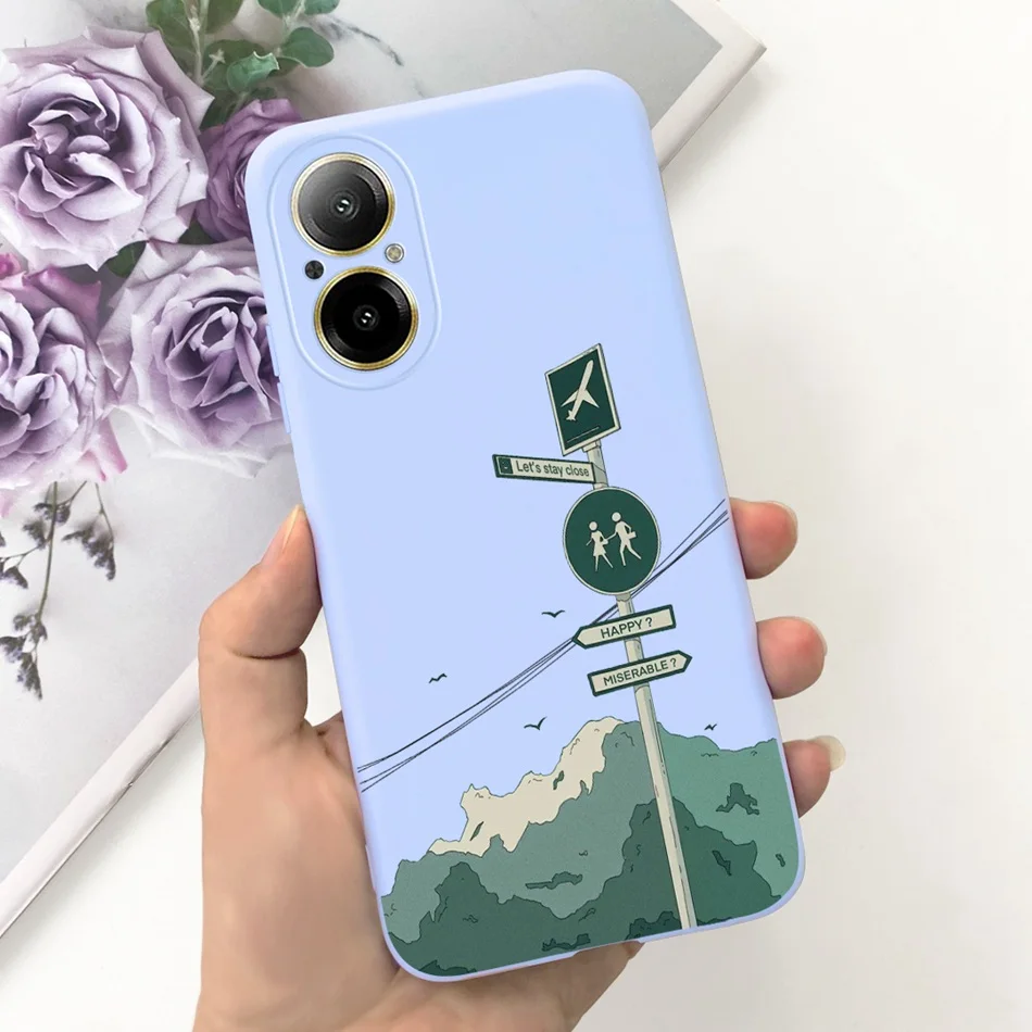 Fashion Moon Pattern Soft Silicone Protective Back Cover