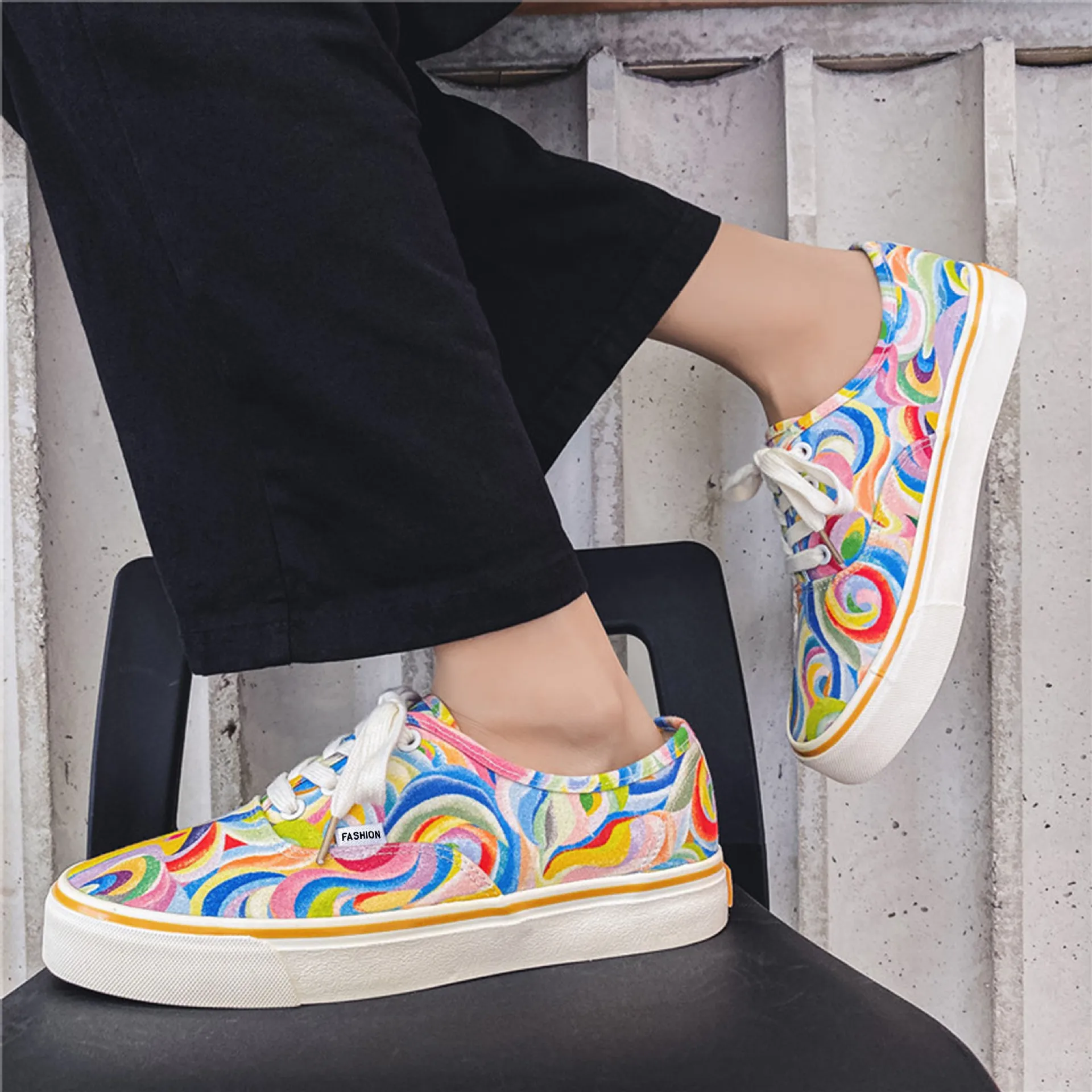 Sneakers Women's Shoes Canvas Shoes Women Slip on Espadrilles Woman Comfortable Round Toe Loafers Flats Ladies Casual Flat Shoes 2