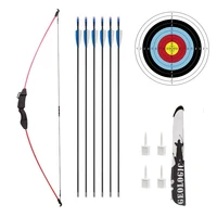 Teens Youth Beginner Outdoor Shooting 45inch Bow   for  Practice Longbow Archery Sport 2