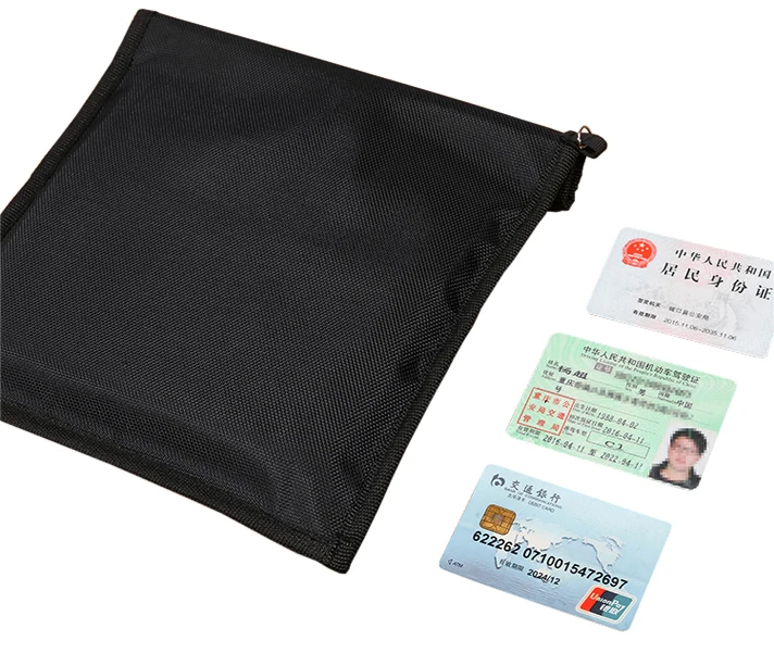 Stock 17.72x13.78inch folded big signal block Faraday Bag for laptop phone keyfob cards