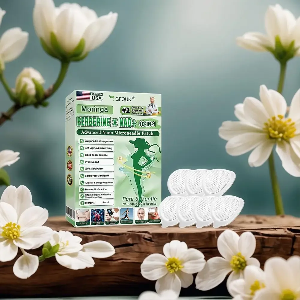 Patch amincissant nano microneedle berberine nad raffermissant corps_voghion.com