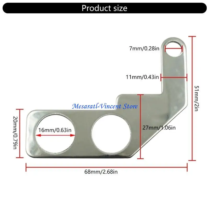 A70F 22mm Lenker montiert Scheinwerfer Schalter Halterung Scheinwerfer Scheinwerfer Schalter Halterung Änderung Zubehör – Detail 9