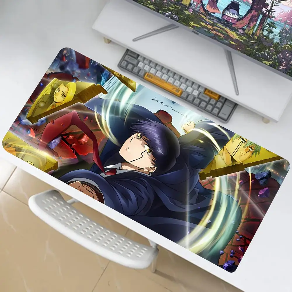 

Mashle: Magic and Muscle Custom Leather PU Mouse Pad Gamer Keyboard Mouse Pad Desk Accessories Gaming Laptop Computer Desk Cabinet Computer