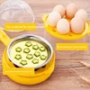 Mini Electric Non-Stick Egg Fryer Breakfast Home Use Egg Wonton Pan Plug-In Egg Cooking Device Easy to Clean Egg Steamer 3