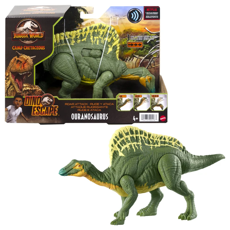 jurassic world roar attack ankylosaurus bumpy camp cretaceous
