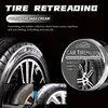 Car Tire Gloss Hub Refurbishment Gloss Restoration Gloss Auto Tire Brightener Tire Hub Cleaner Tire Protect Maintenance Wax 1