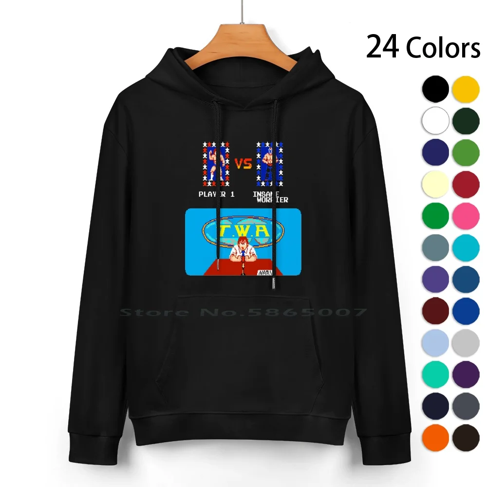 

The Insane Worrier Pure Cotton Hoodie Sweater 24 Colors Exciting Hour Wrestling Twa Insane Worrier Bad Translation Engrish