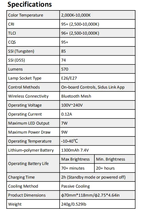 Description Picture 2 of itemAputure Accent B7C RGB Smart LED Light Bulb for Photographic Lighting Camera Dimming App Control Photography lights