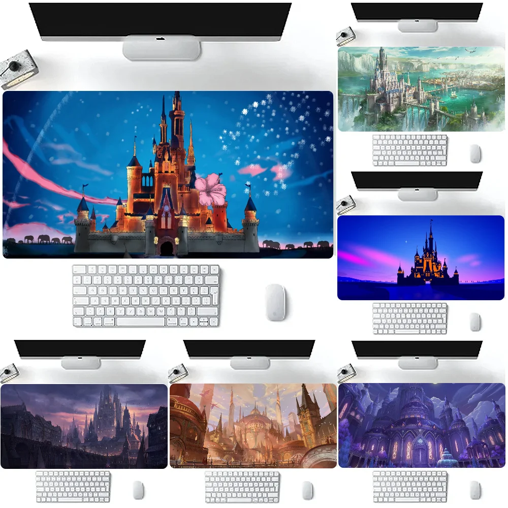 

Castle Mousepad Large Gaming Mouse Pad Compute mouse mat For PC Keyboard Mat