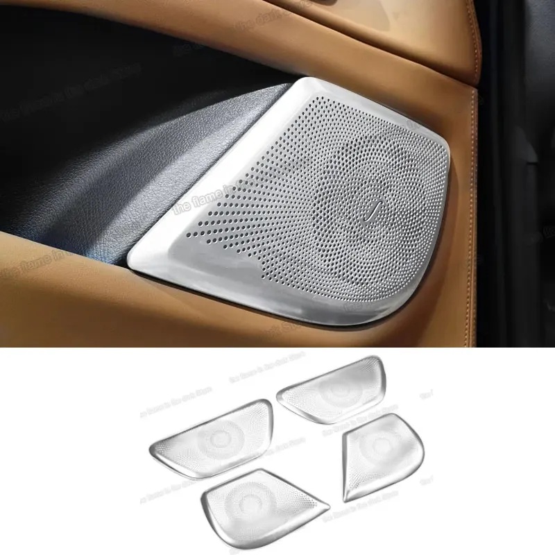 

car door sound speaker trims for mercedes benz w447 2015 2016 2017 2018 2019 2020 v260 v220 v class 2021 audio decoration panel