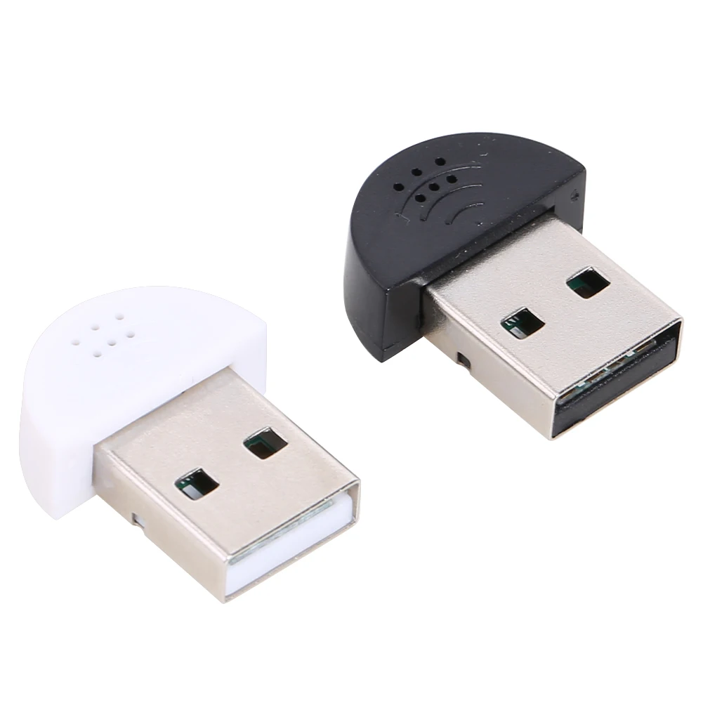 휴대용 스튜디오 스피치 미니 USB 마이크 오디오 어댑터, PC Mac용 USB 드라이버