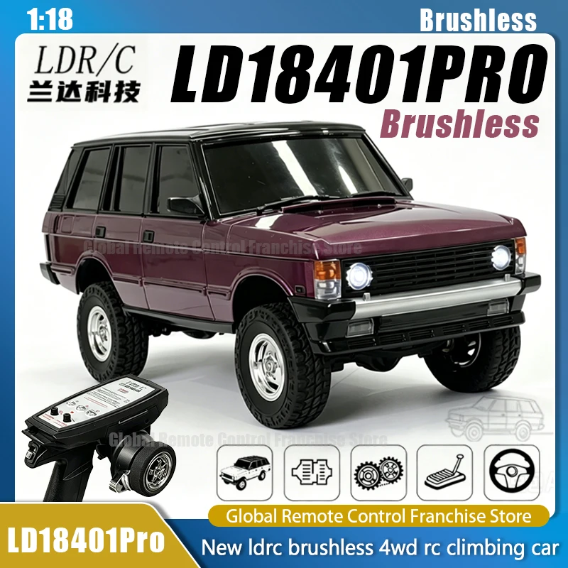 Voiture RC escalade 1:18 brushless 4WD 78.69€