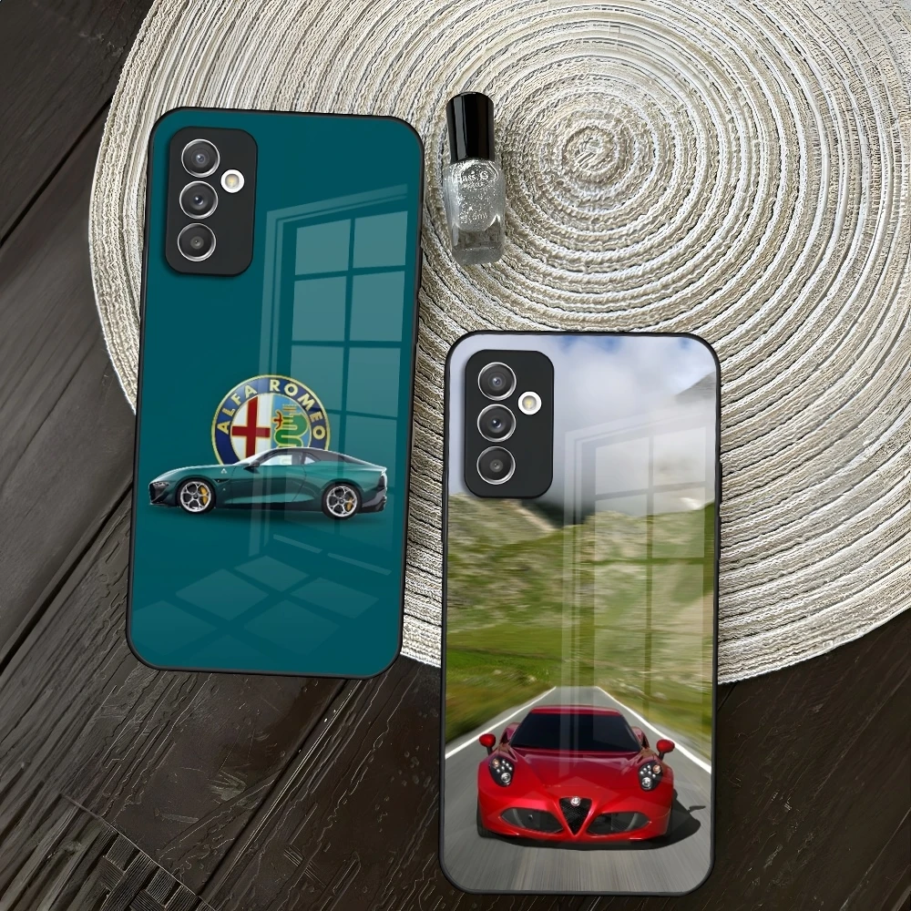 Luxury Italian Sport Car Phone Case - Premium Glass Protection Cover