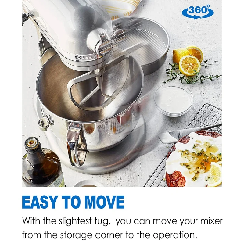 Mixer Sliding Mat For Kitchenaid Professional 600 Series 5-8 Quart Bowl Lift Stand