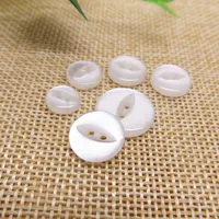 100pcs 9mm/10mm/11mm/12mm/15mm/18mm polyester button cute Fisheye buckle Sewing button Accessories resin shirt button for DIY 1