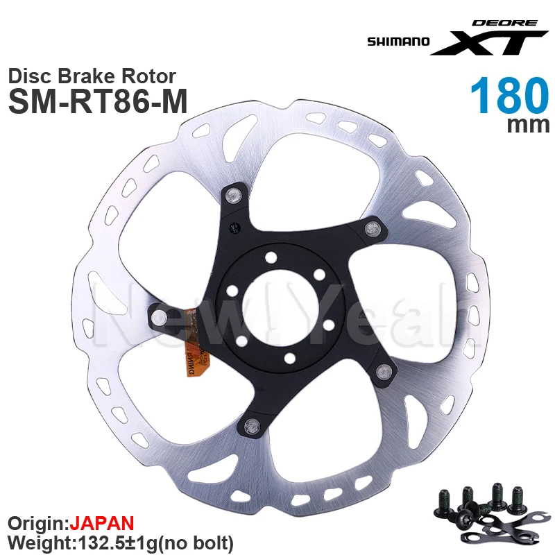 시마노 데오레 XT M8000 SLX - 6 볼트 디스크 브레이크 로터 SM-RT86, 203mm, 180/160mm  부품
