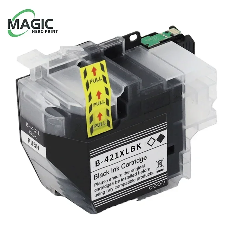 Ink Cartridge Magic Hero High Capacity LC421XL LC421 421XL Compatible For Brother DCP-J1050DW MFC-J1010DW DCP-J1140DW Printer