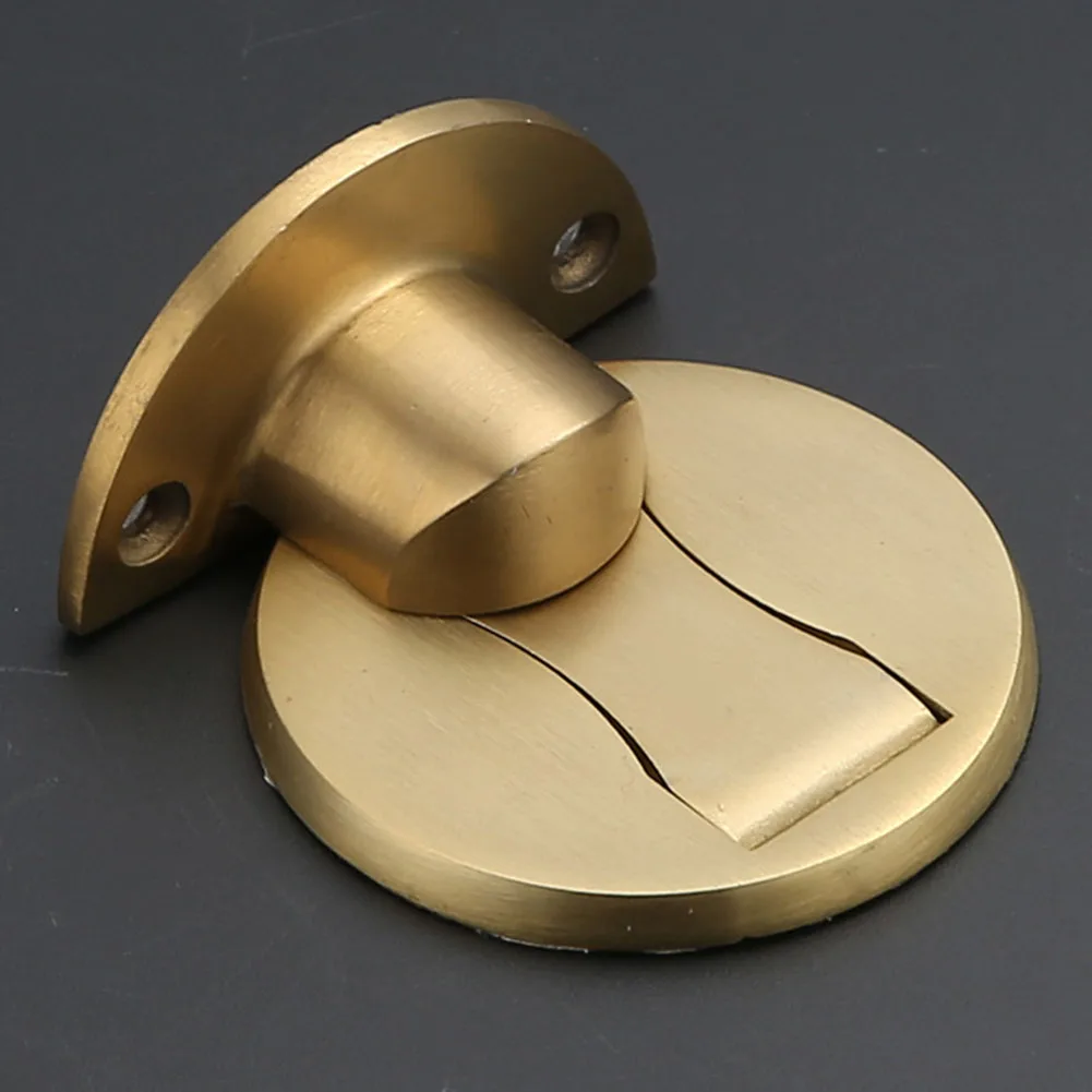 

2pcs Magnetic Door Stopper Zinc Alloy Invisible Windproof Anti Collision Door Suction Automatic Lock Home Hardware