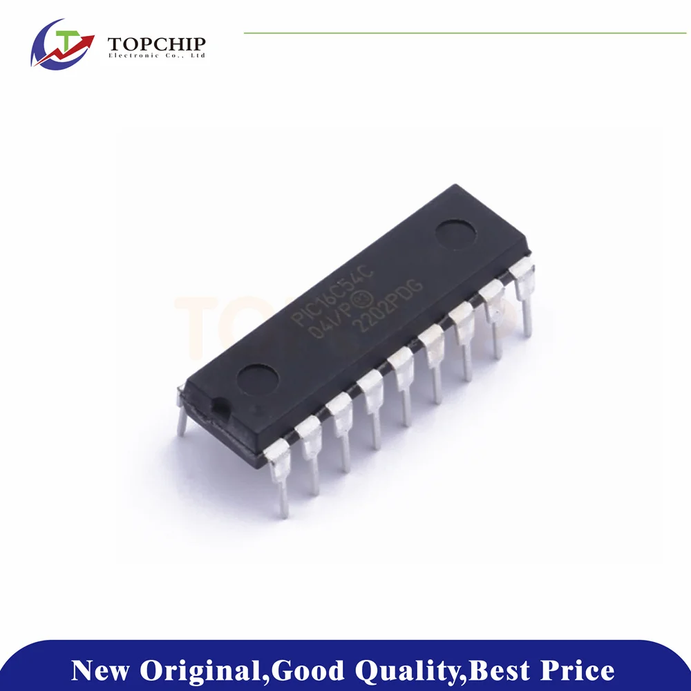 

1Pcs New Original PIC16C54C-04/P PIC 4MHz 25Byte 12 DIP-18 Microcontroller Units (MCUs/MPUs/SOCs)