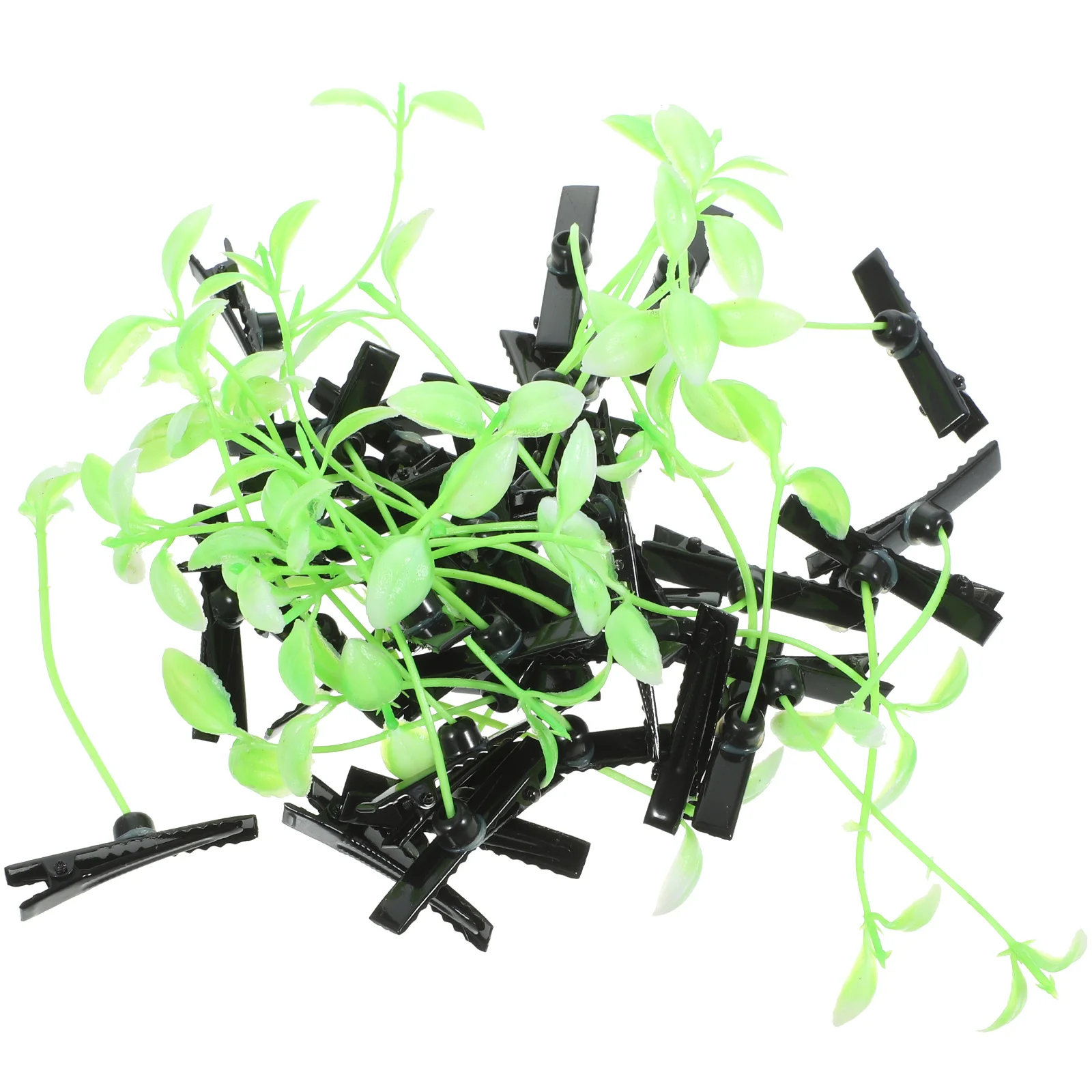 

40/50pcs Small Hair Clips Bean Sprout Hairpins Plant Hairpins Girls Cute Small Thin Hairpin Hair Clips Women Hair Accessories